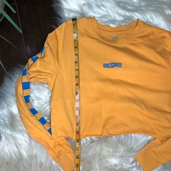Vans Highway Long Sleeve Crop Tee XS - Picture 8 of 9
